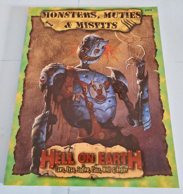 MONSTERS, MUTIES & MISFITS für DEADLANDS Hell On Earth RPG Pinnacle 6011