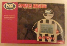 FOX Sports Master Excalibur Handheld Electronic Sports Game 2006