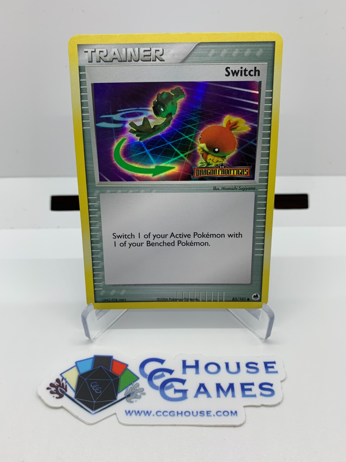 Pokemon TCG - Switch 83/101 EX Dragon Frontiers Stamped Reverse Holo *CCGHouseRB
