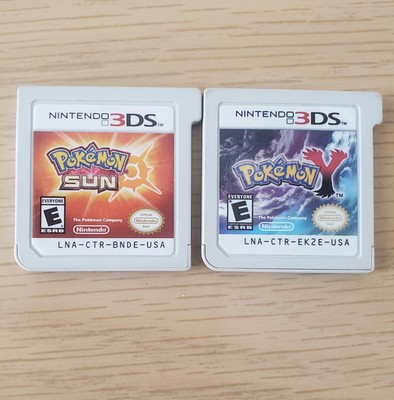 Pokémon Sun and Pokémon Y 