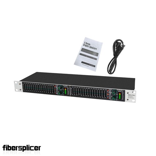 EQX-215+ 20Hz-20KHz 15 Band Equalizer Dual-Channel Graphic Equalizer with XLR - Picture 2 of 2