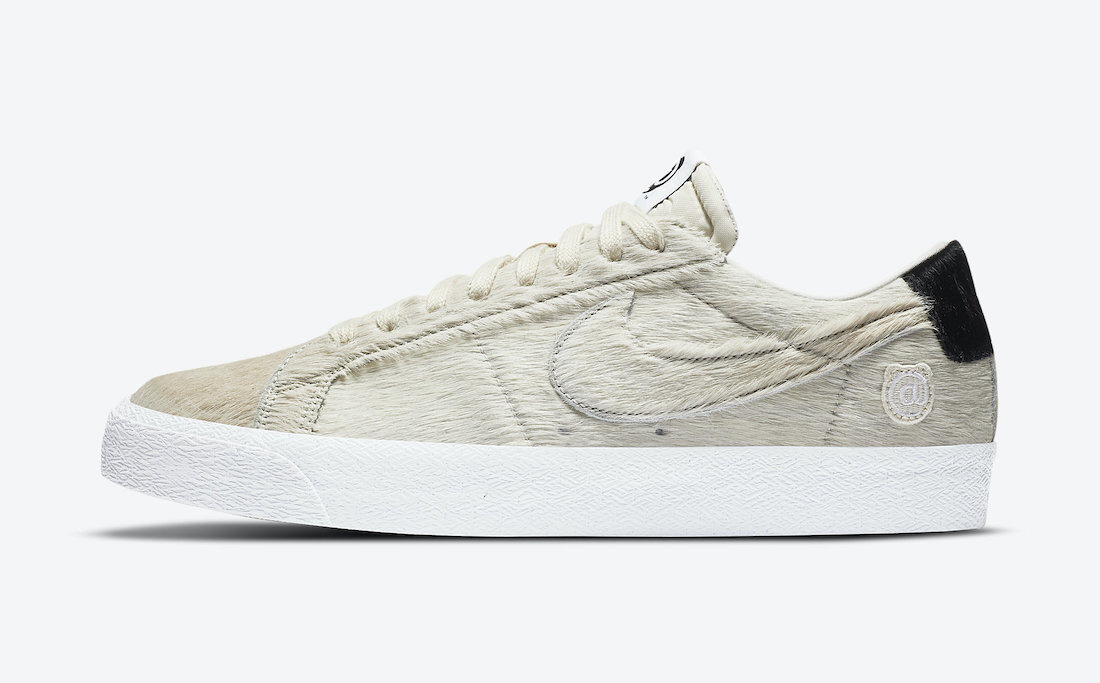 Nike SB Blazer Low QS Medicom Toy Cream Bearbrick CZ4620-200 5 мужчин = 6,5 женщин