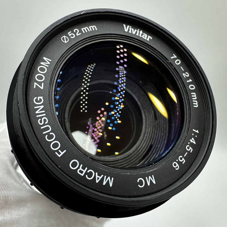 Макрообъектив Vivitar 70-210 мм F4.5-5.6 для фотоаппаратов с креплением Pentax или Ricoh PK - Изображение 2 из 4