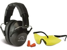 Walker's Pro Low Profile Folding Earmuffs NRR 22dB Noise Reduction Protection