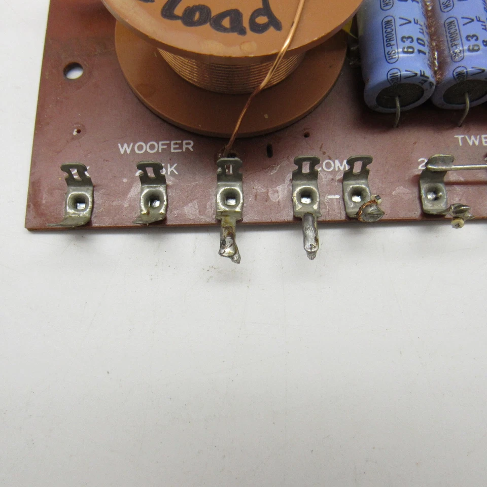 RadioShack Realistic 2-Way Crossover Network 40-1296A Tweeter Woofer - Image 2 of 4