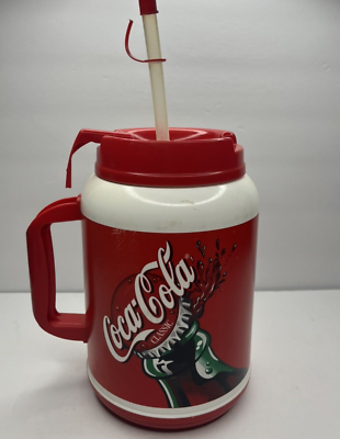 Coca-Cola Whirley 64 oz Travel Mug MM-64 Insulated Drinking Cup w