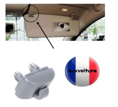 NEUFU 2pcs Clip De Pare-soleil Toit Crochet Support Pour Audi