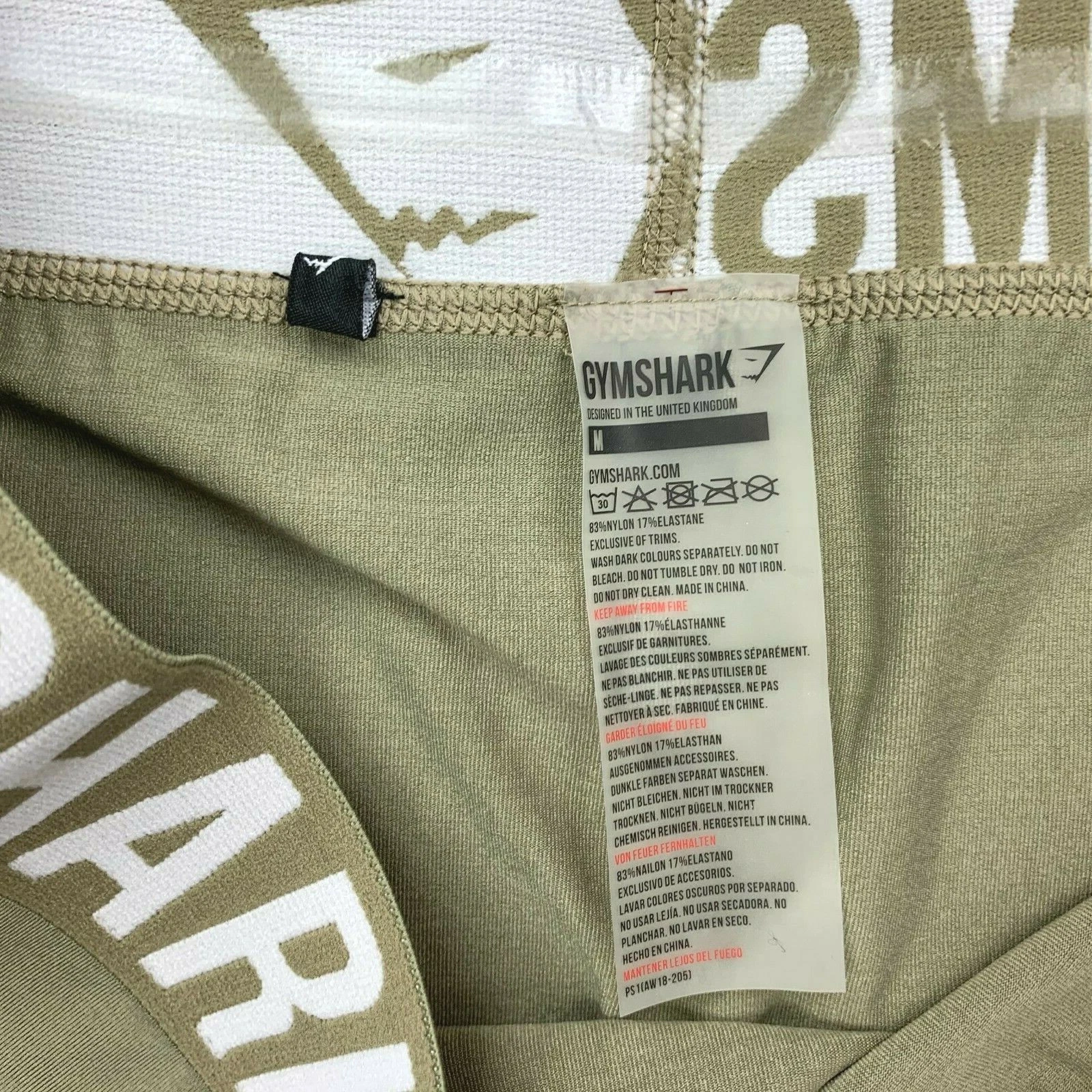 gymshark fit seamless cropped spell out elastic waist leggings