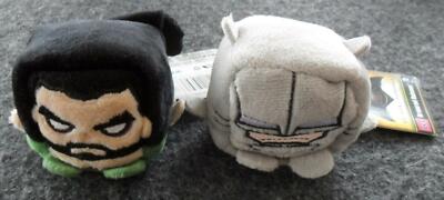 Kawaii Cubes Batman V Superman - Aquaman + Armored Batman Plüsch Würfel -Diamond
