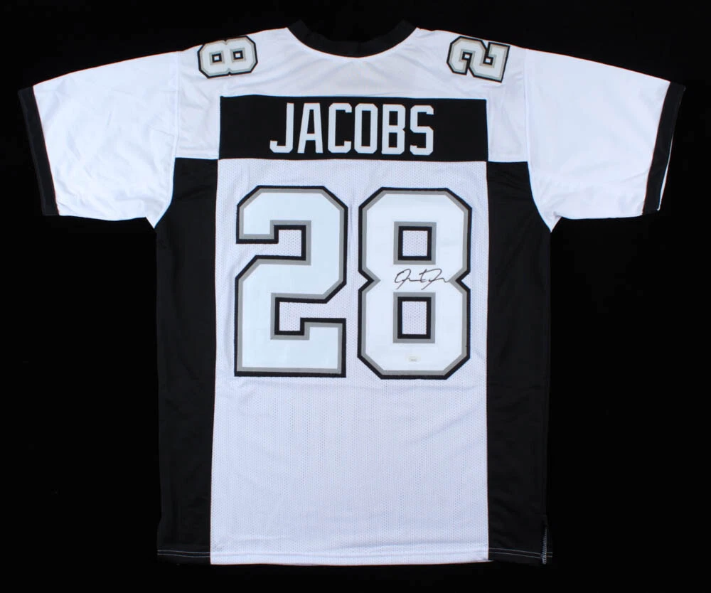 white josh jacobs jersey