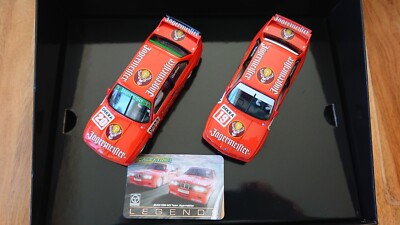 Scalextric C4110A BMW E30 M3 Team Jägermeister 2 Car Pack Ltd Edition NEU