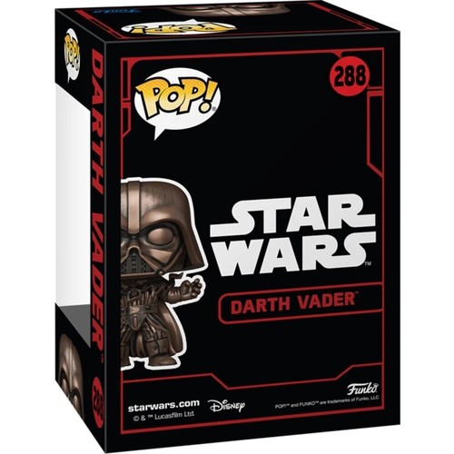 Funko Pop #288 Star Wars Darth Vader bronce metálico FN82727 - Imagen 3 de 4