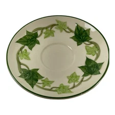 Vintage Franciscan Ivy American Saucer for Footed Cup  6 1/4"