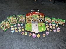 KooKoo Birds Club House Carry Case.  BIG LOT of 40 Birds + New others!