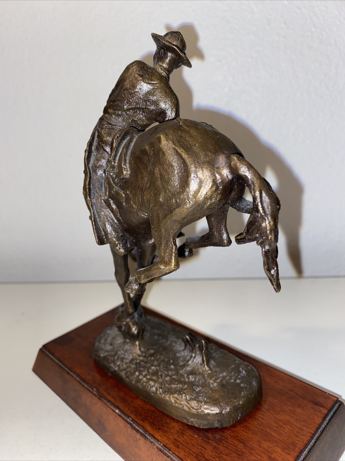 Frederic Remington The Outlaw Bronze Sculpture Statue 1988 The Franklin