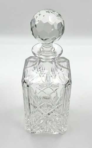 Royal Doulton Hand Cut Crystal Whisky Decanter with Stopper - boxed - Picture 4 of 10