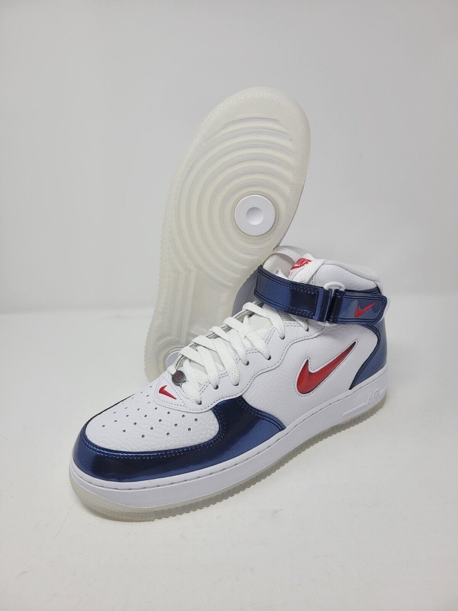 Nike Air Force 1 Mid Independence Day White Red Blue USA Nike Air Force 1 Mid Independence Day White Red Blue USA