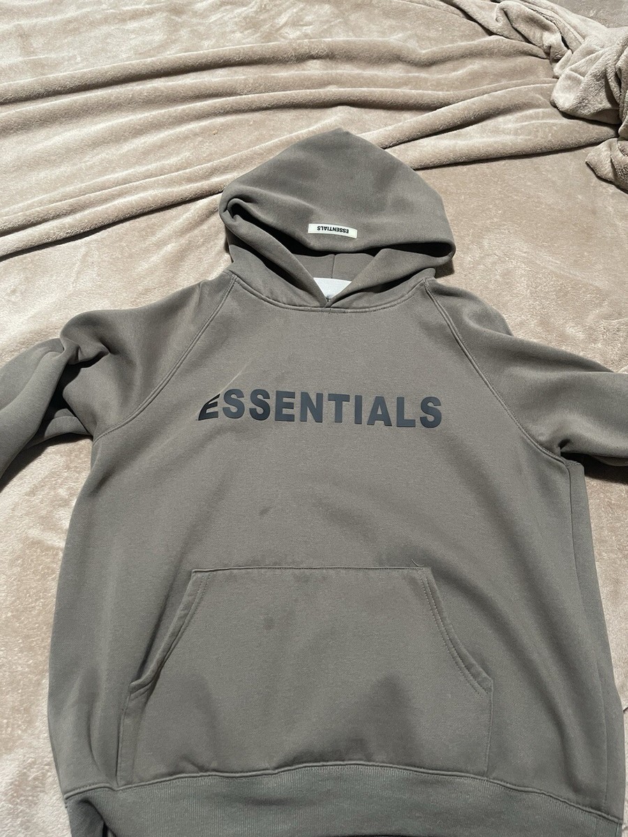 限定カラー FEAR OF GOD ESSENTIALS ロゴ パーカー GREY FLANNEL Fear of God Essentials Hoodie GRAY FLANNEL/CHARCOAL | eBay