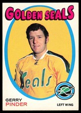 1971-72 OPC O-Pee-Chee Gerry Pinder California Golden Seals #185