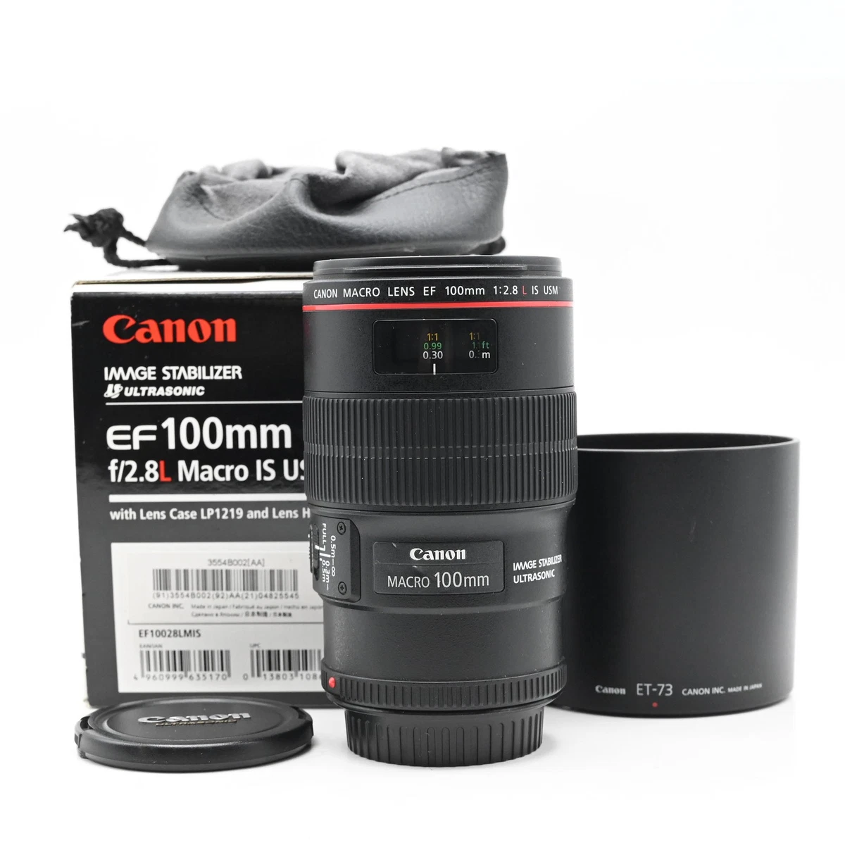 Canon EF f/2.8 100mm Focal Macro/Close Up Lenses for sale | eBay