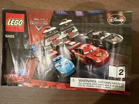 Complete LEGO Cars 2: Ultimate Race Set (9485) + Francesco Bernoulli (9478)