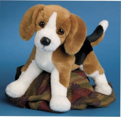 Douglas Cuddle Bernie Beagle 16'' Plush Stuffed Animal Toy #2035
