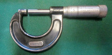 VINTAGE L. S. Starrett No 436P 1" Micrometer in Original Box. Made in the USA.