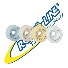 Roll-Line Magnum FreeStyle Roller Skate Wheels Set of 8, 57mm 