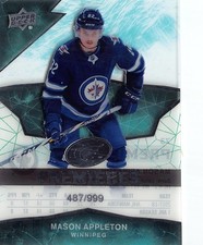 2018-19 Upper Deck Ice #73 Mason Appleton/999 RC /999