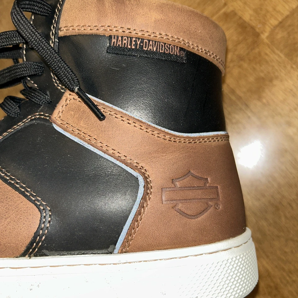 Botas Harley Davidson Riders, D96304, talla 9,5 M Grady Ride con armadura al tobillo Foto 4 de 4