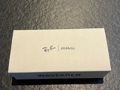 Genuine Ray-Ban Meta Wayfarer Gen1 Smart Glasses (RW4006) Shiny