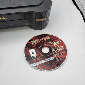 Panasonic 3DO REAL FZ-1 Console BUNDLE Black 3 Controllers And Need For Speed