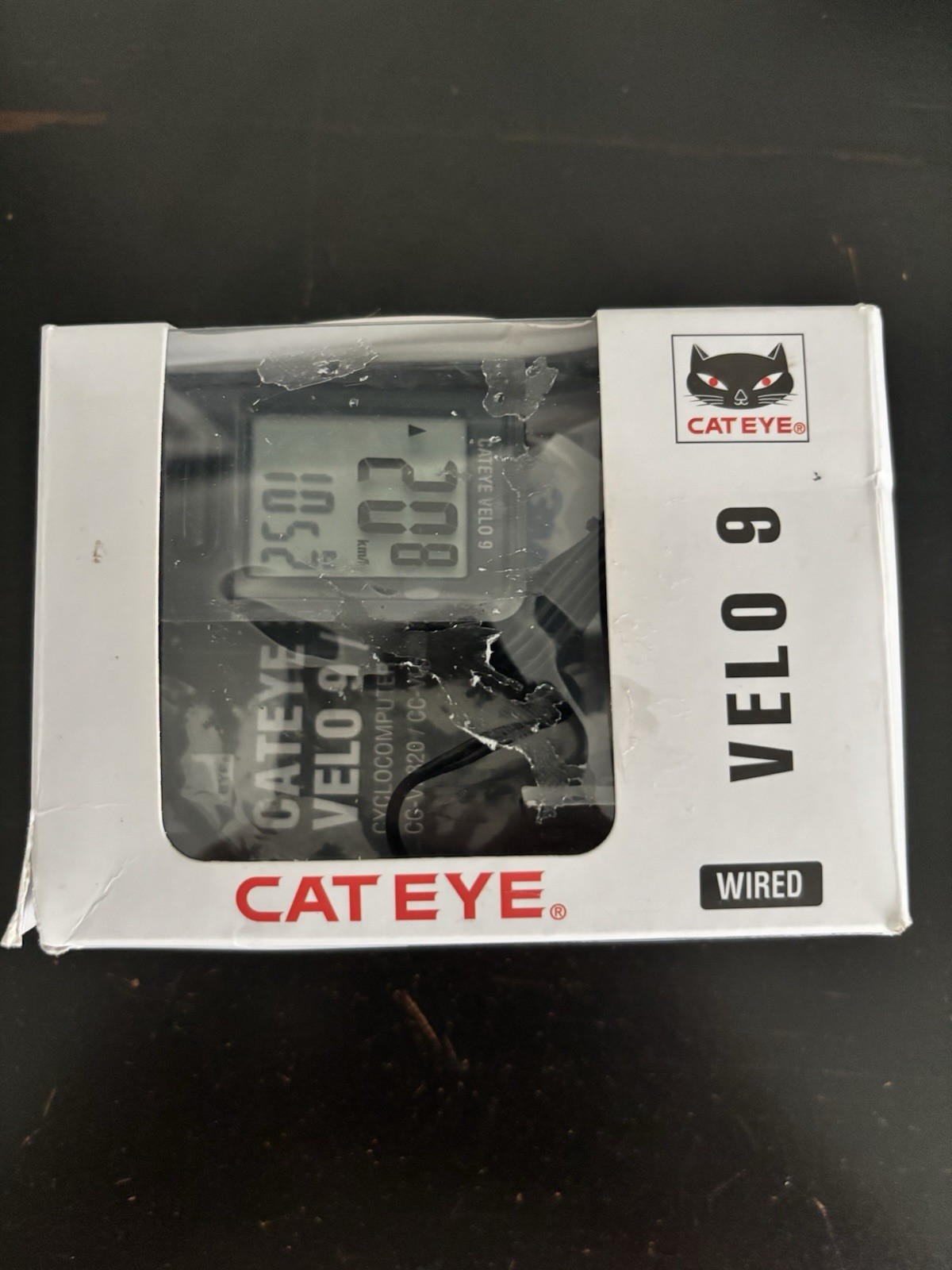 Cateye Velo 9 Wired Bike Cycling Computer CC-VL820