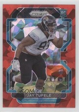 2021 Panini Prizm Rookie Red Ice Prizm Jay Tufele #440 0u2j