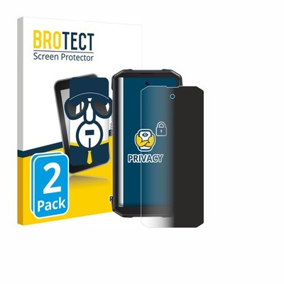 2x Blickschutz Folie für Cubot King Kong Mini 4 Displayschutz Privacy