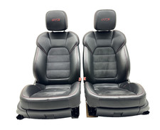 2015-2018 Porsche Macan Gts 95b Seat Assembly Black Alcantara Red Stitch Oem