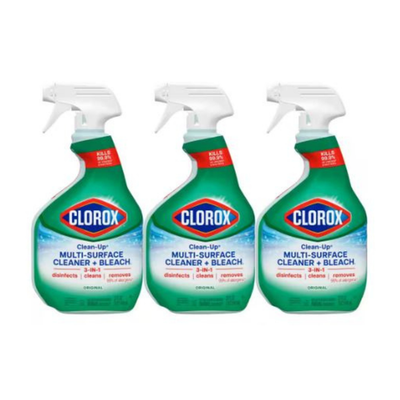 #ad Clean Up 32 oz. Original Scent All Purpose Cleaner with Bleach Spray 3 Pack $24.99