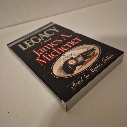 Legacy By James A Michener Abridged Cassette Audiobook Read By Stephen Collins - Picture 2 of 7