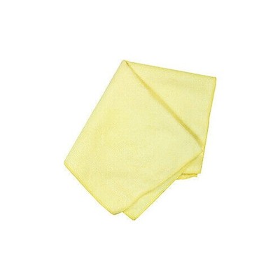 S.M. Arnold 86-785 Microfiber Yellow Towel 16 x 16''