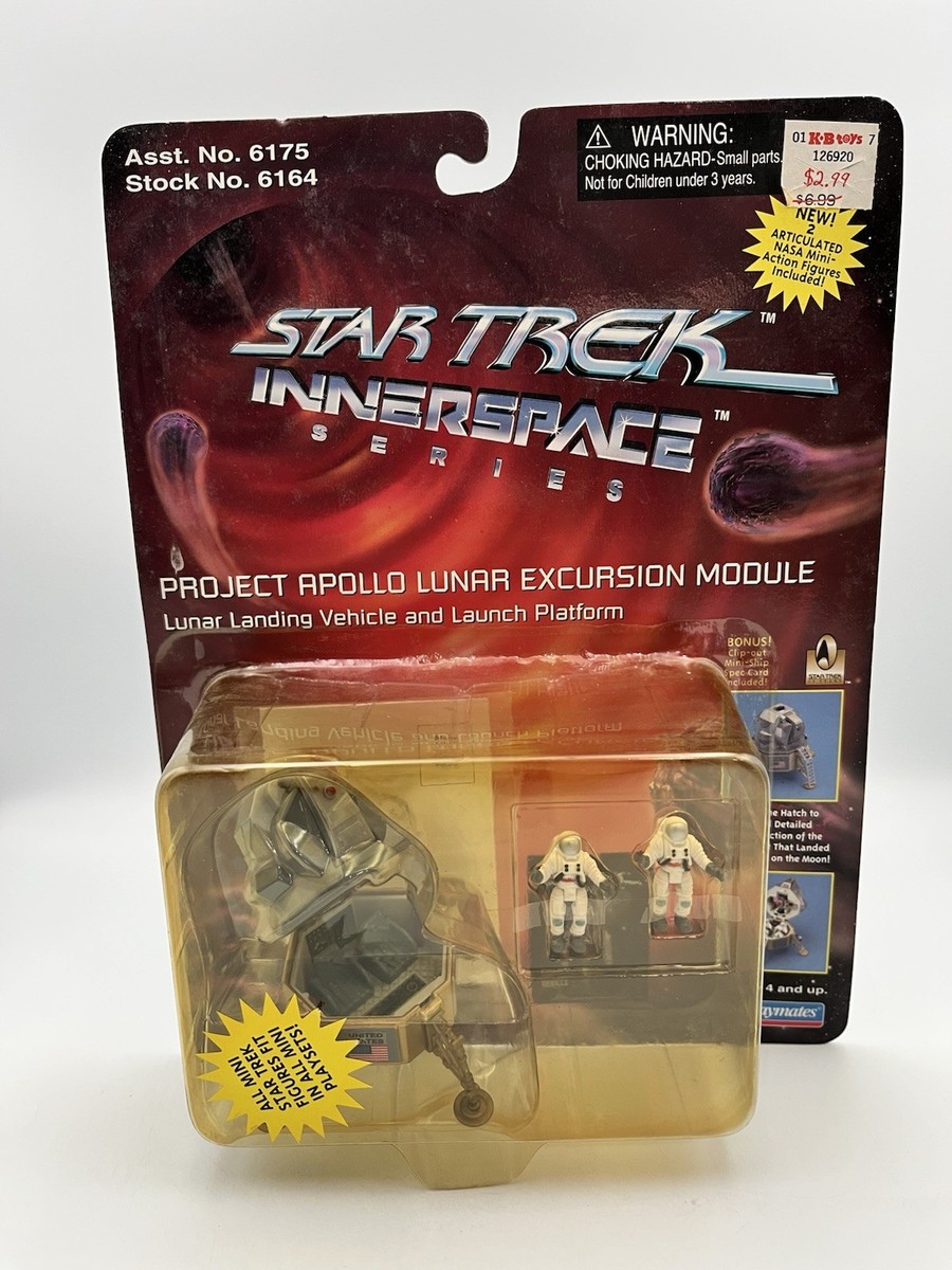 Star Trek Innerspace Project Apollo Lunar Excursion Mini Playset