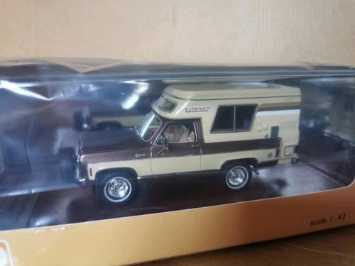 Chevrolet Blazer Chalet de 1976 au 1/43 de Gim 069a Marron Et Beige