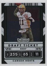 2020 Panini Contenders Draft Picks Ticket Green Foil Carson Wentz #13 0o2b