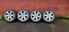 GENUINE VAUXHALL ASTRA GSI 17 INCH SNOWFLAKE ALLOYS AND TYRES