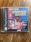 Olympic Summer Games: 1996 - PlayStation 1 Ps1 Black Label Complete Cib Tested