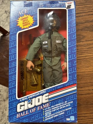 GI Joe ARAH Hall of Fame 12”  ACE   1992 Hasbro NIB  Factory Sealed  USAF