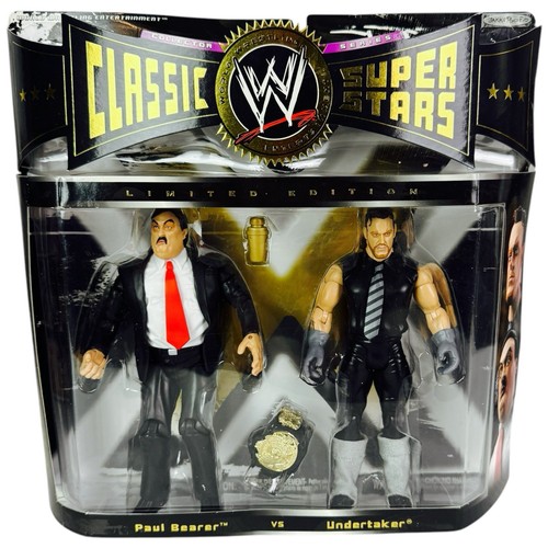 WWE Classic Superstars Series 4 Undertaker Paul Bearer JAKKS Wrestling 2 Pack - Picture 7 of 12