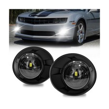 LED Fog Lights for 2010-2013 Chevrolet Camaro, Front Driving Fog Lamps Assemb...