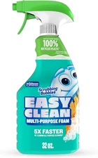 Easy Clean Foaming Multipurpose Bleach-Free Bathroom Cleaner, Fast-Acting Foam C