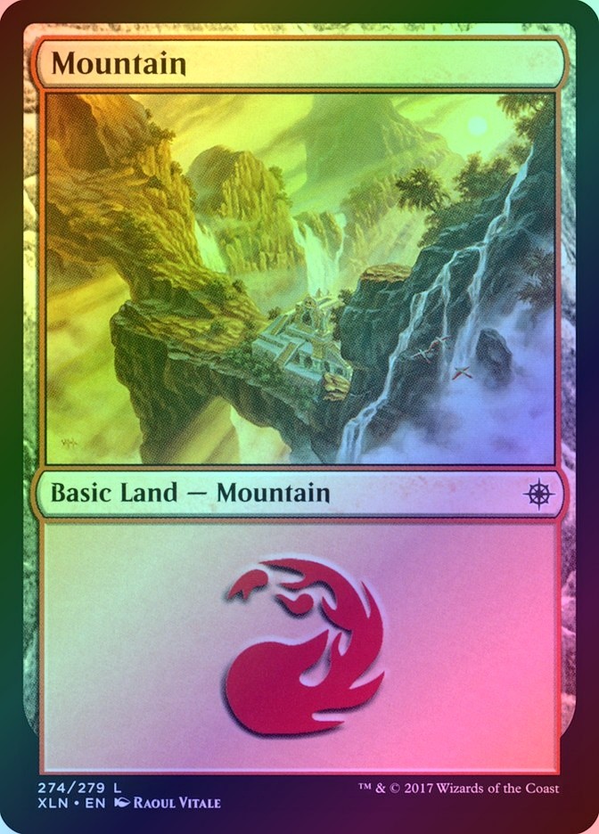 Mountain Foil (274) Ixalan XLN MTG Magic