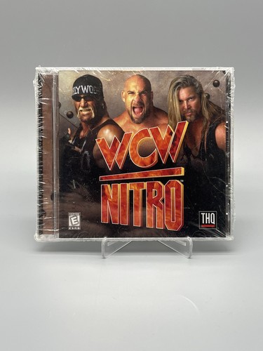 WCW Nitro THQ nWo PC Game Wrestling WWE WWF Hulk Hogan Sting Nash Hall RAW Flair